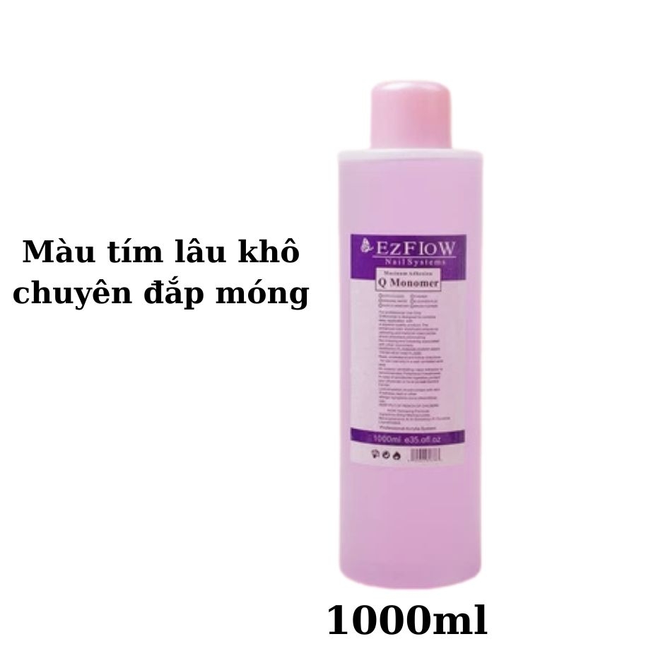 Lưu Huỳnh Monomer EZFlow Q Monomer – Nước Đắp Bột Nail (Acrylic Liquid)
