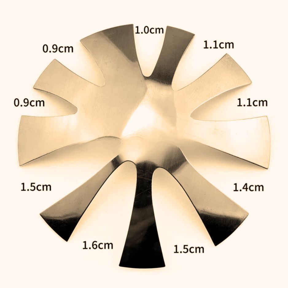 Khuôn Cắt Bột French Đầu Móng – Dụng Cụ Tạo Form Line Cười Nail