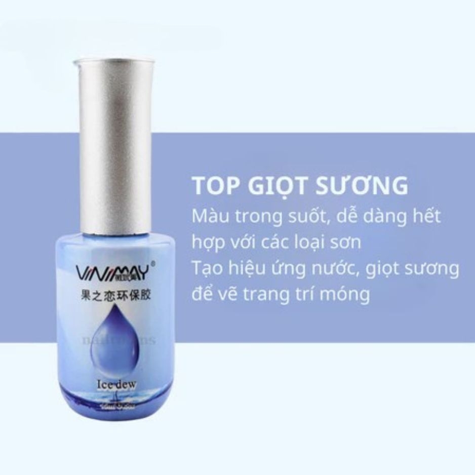 Base Top Vinimay 15ml – Base, Top Bóng, Top Loang, Primer, Remover Chính Hãng