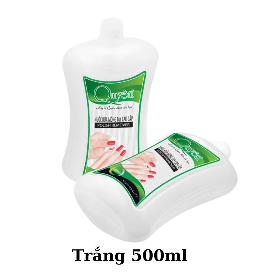 Nước Rửa Móng Tay Quyên Trắng – Polish Remover Làm Sạch Sơn Móng