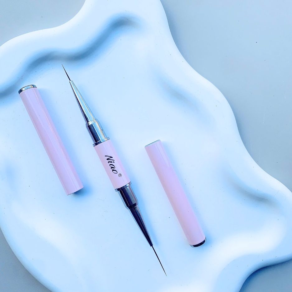 Cọ Vẽ Nail 2 Đầu Nicao – Cọ Nét 2 Đầu Cao Cấp Vẽ Line, Vẽ Chi Tiết Nail Art