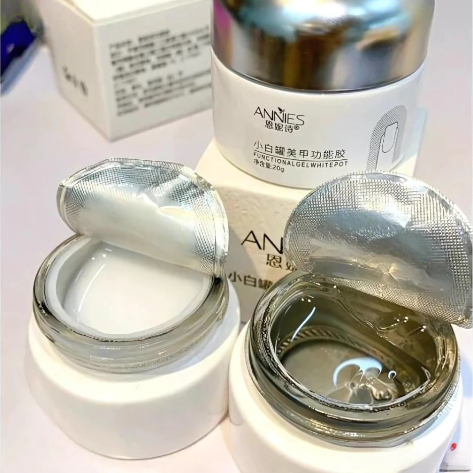 Gel Nặn ANNIES 20g – 3 Phân Loại Trắng, Trong Suốt, Thủy Tinh