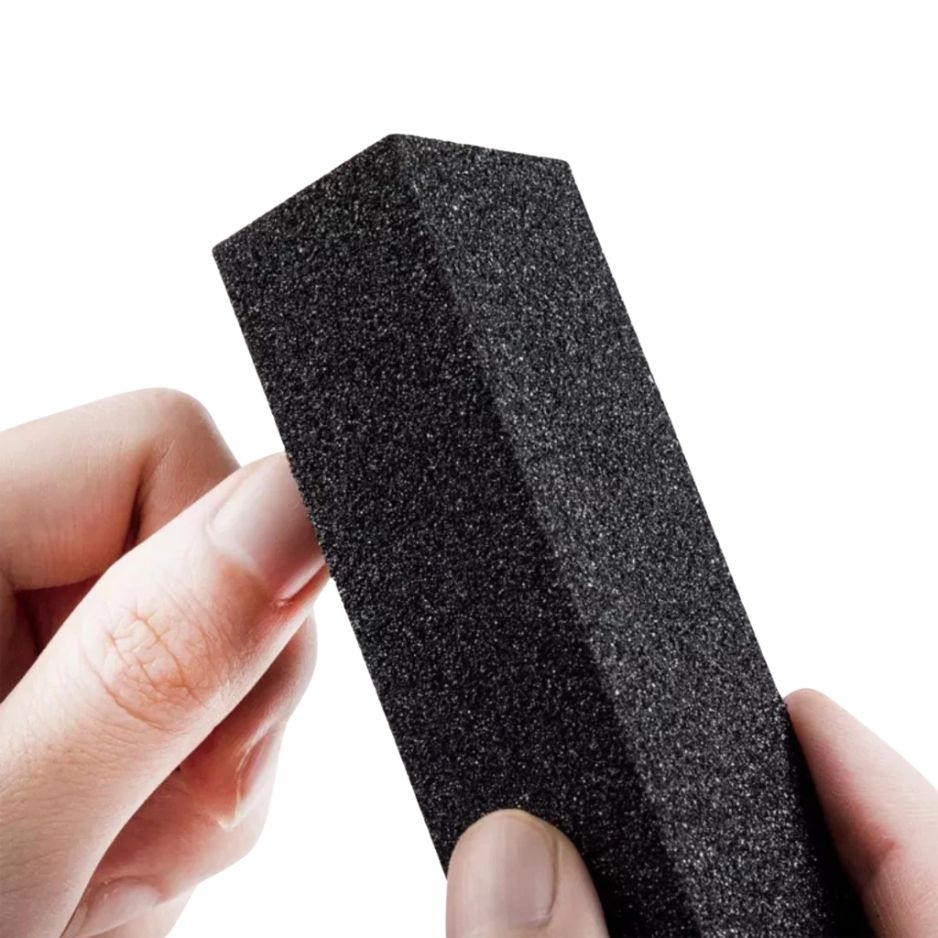 Phao Dũa Móng Chà Mịn Đỏ Đen – Buffer Nail Làm Mịn Móng Cao Cấp