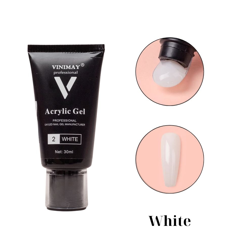 Gel Gôm Nối Móng Vinimay Acrylic Gel 30ml – Nhiều Phân Loại Màu