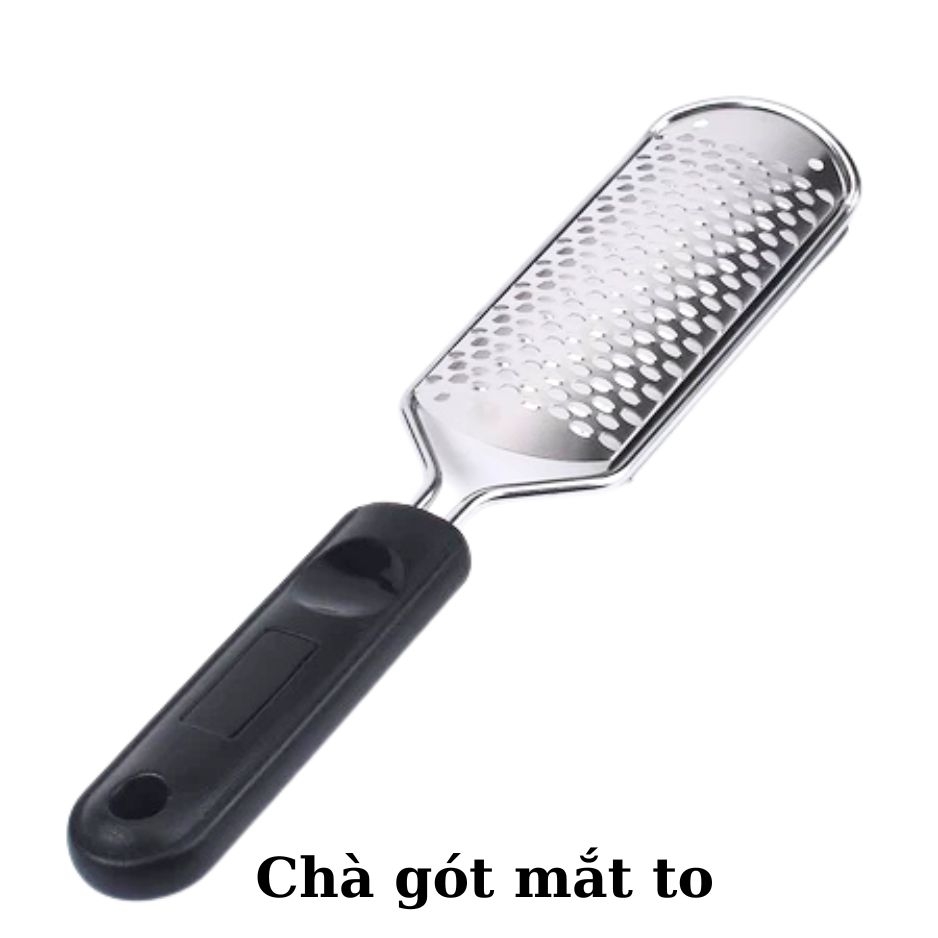 Cây Chà Gót Chân Inox 304 Cao Cấp Có Thể Thay Mặt Lưỡi