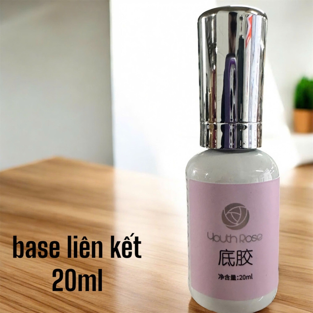 Base Top Cứng Móng Youth Rose 20ML – Bộ Base Top Chính Hãng, Bền Màu, Bám Tốt