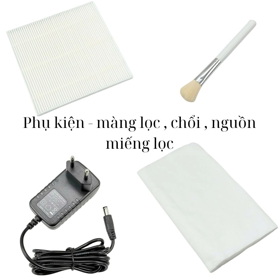 Máy Hút Bụi Nail SNRQI WL-005 Có Màng Lọc Tháo Rời