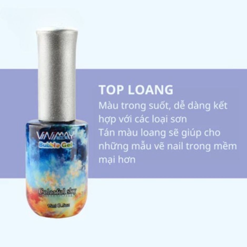 Base Top Vinimay 15ml – Base, Top Bóng, Top Loang, Primer, Remover Chính Hãng