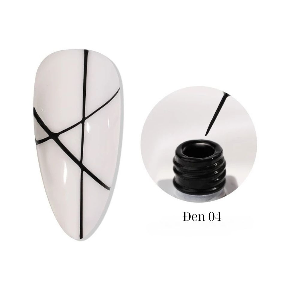 Cọ Nét Aifer 12ml – Gel Liner Vẽ Nail Nhiều Màu, Vẽ Line Siêu Mảnh