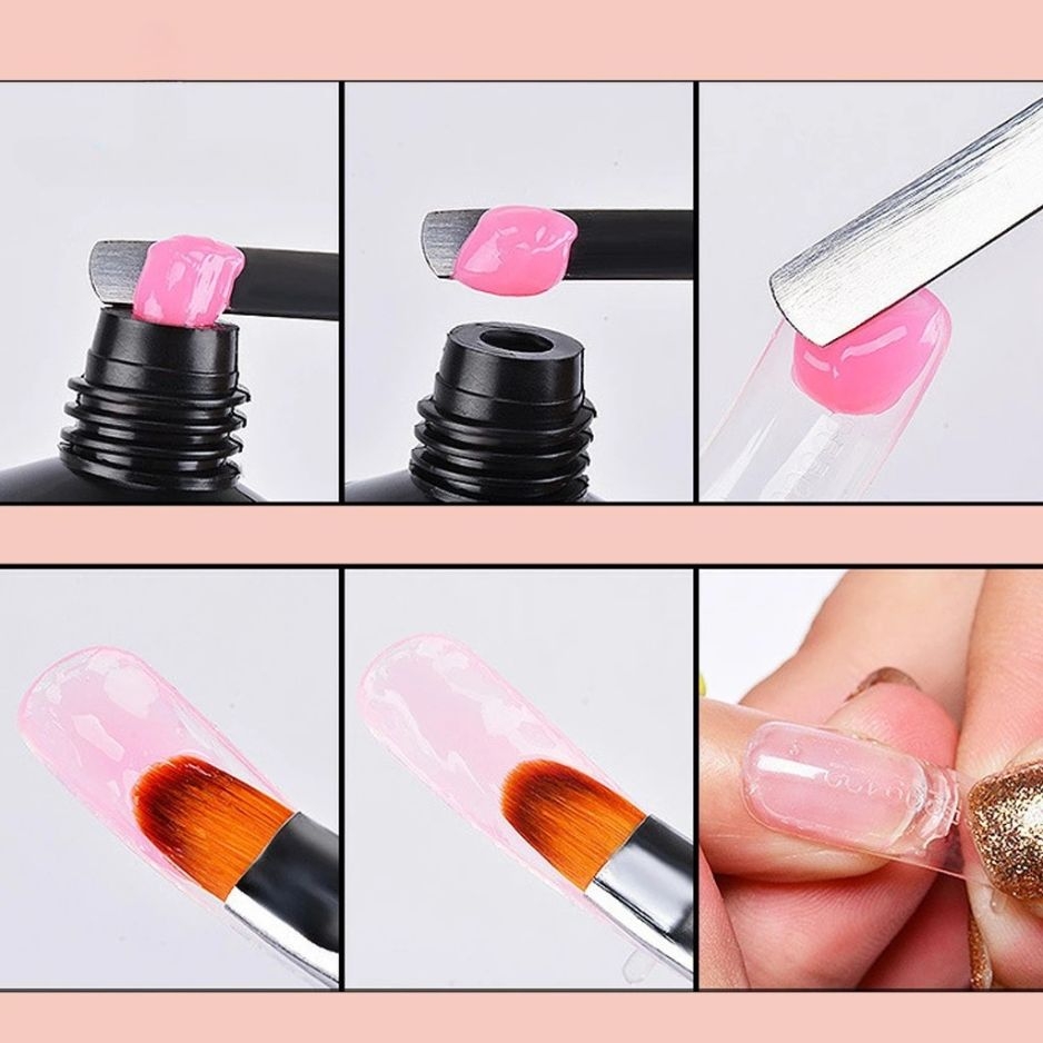 Cọ Đắp Gel 2 Đầu Cao Cấp