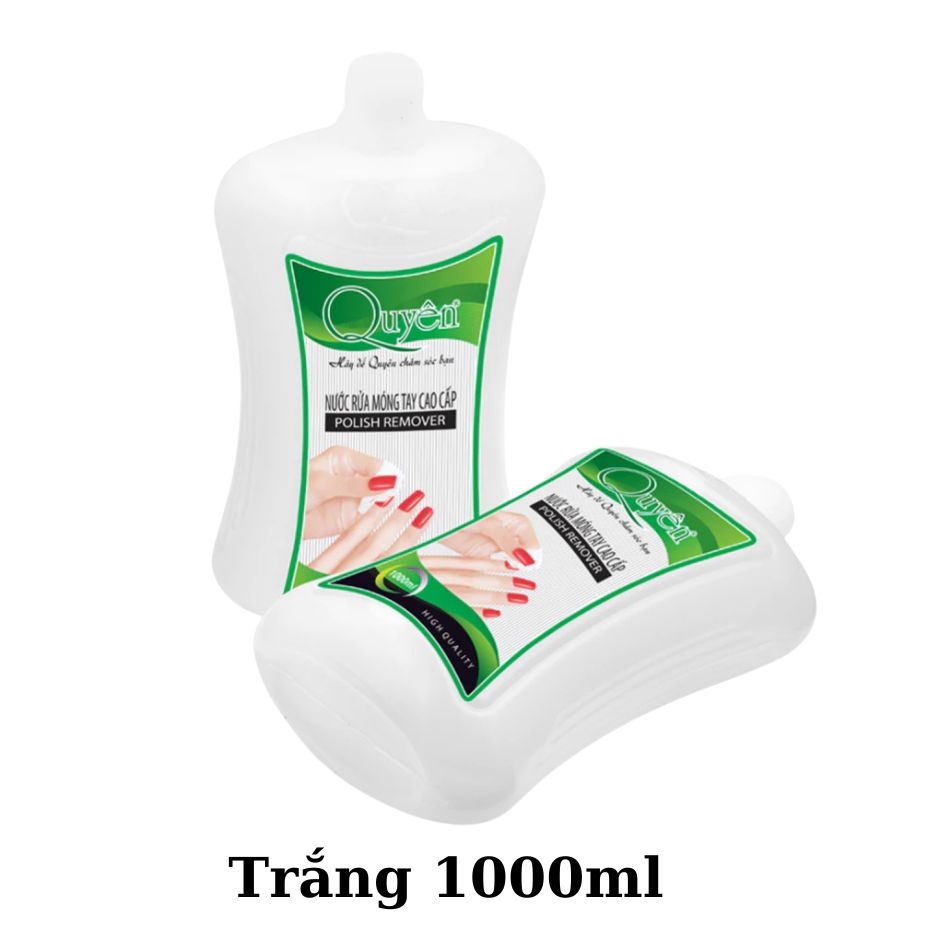Nước Rửa Móng Tay Quyên Trắng – Polish Remover Làm Sạch Sơn Móng