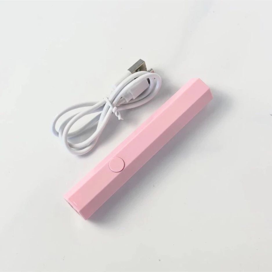 Máy Hơ Gel Mini Cầm Tay – Đèn UV LED Hơ Móng Nail Nhỏ Gọn, Sạc USB