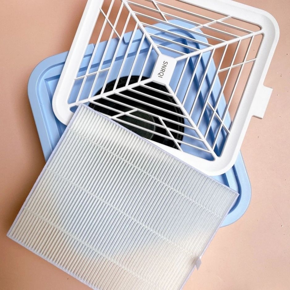 Máy Hút Bụi Nail SNRQI WL008 Tích Điện Có Màng Lọc Tháo Rời