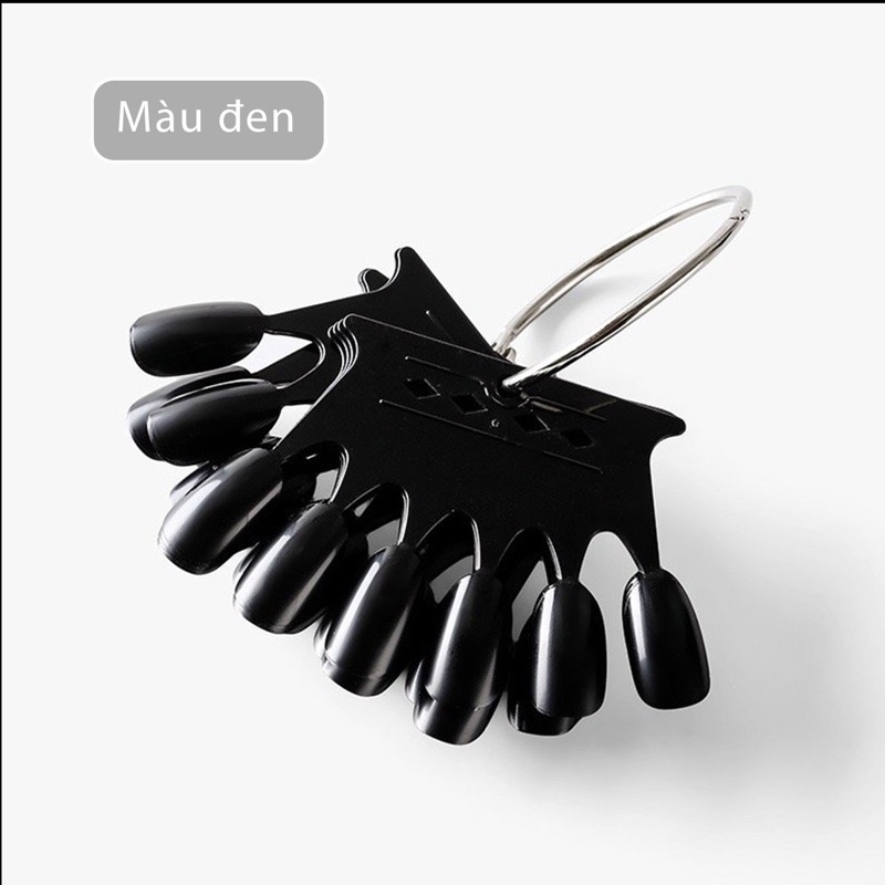 Móng Úp Trưng Bày (Móng Vương Miện) – Bảng Mẫu Nail Gắn Khoen