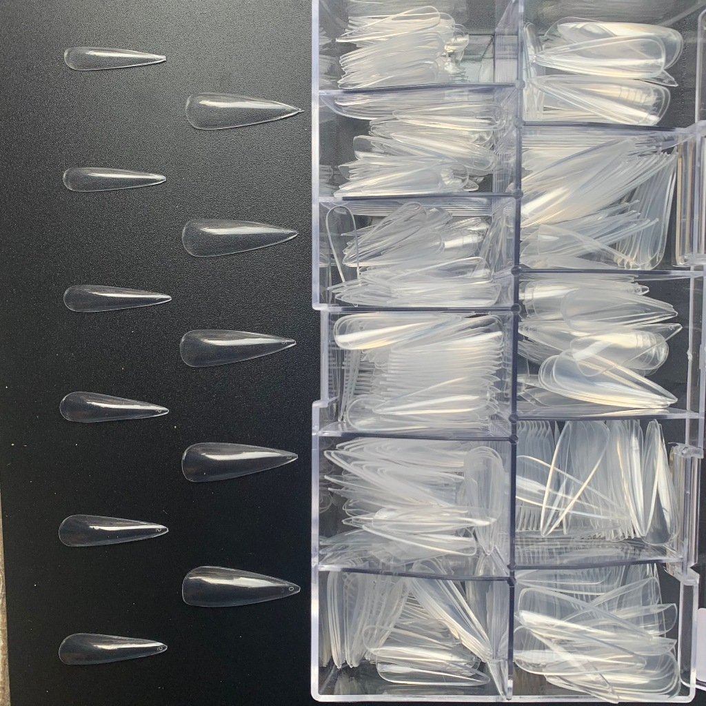 Hộp 500 Móng Úp HSM GB – Móng Nail Full Size Đa Kiểu