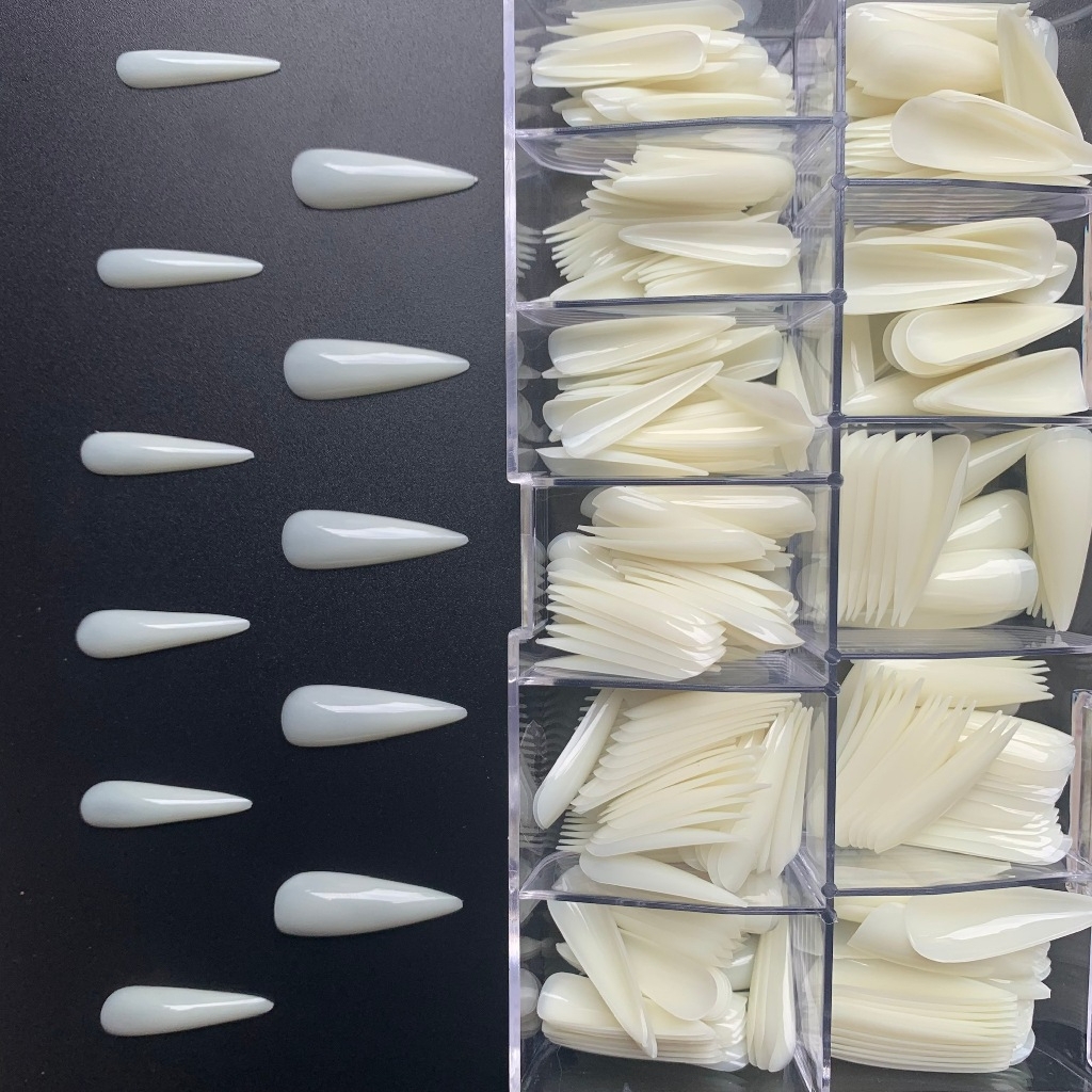 Hộp 500 Móng Úp HSM GB – Móng Nail Full Size Đa Kiểu