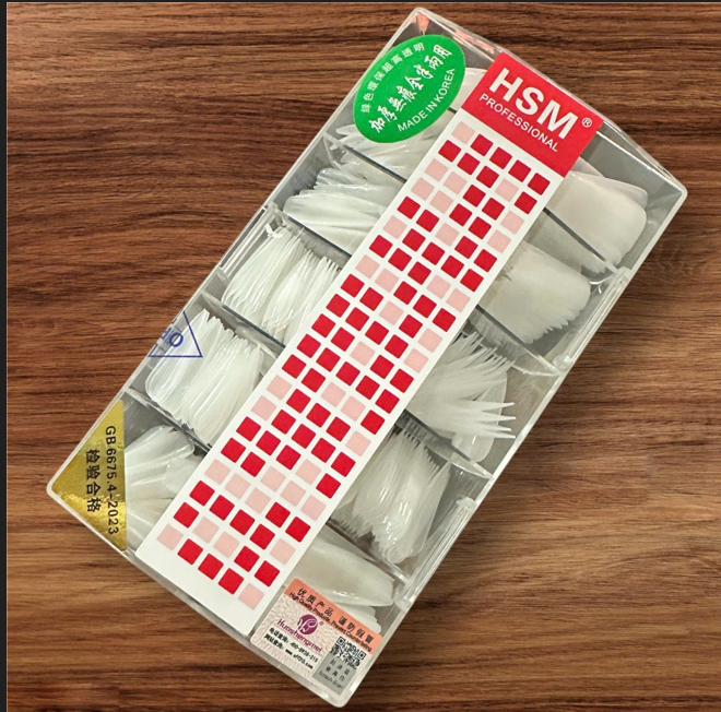 Hộp 500 Móng Úp HSM GB – Móng Nail Full Size Đa Kiểu