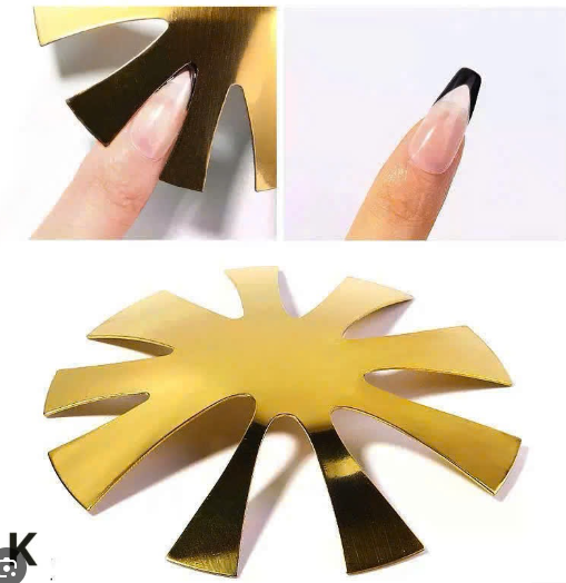 Khuôn Cắt Bột French Đầu Móng – Dụng Cụ Tạo Form Line Cười Nail