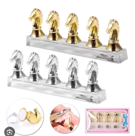 Set Đế Nam Châm Gắn Móng Giả 5 Trụ