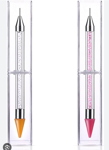 Bút Gắp Đá Nail 2 Đầu Kèm Đầu Sáp