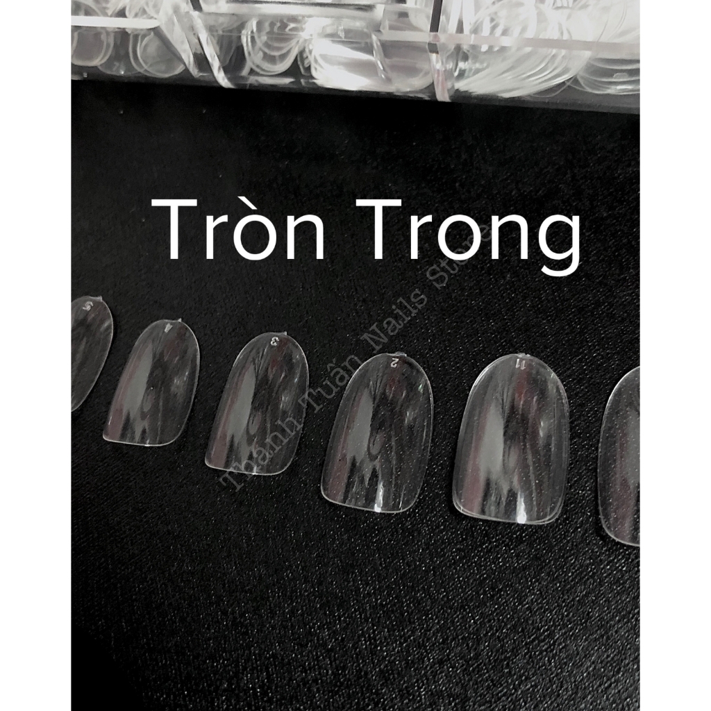 Hộp 500 Móng Úp HSM GB – Móng Nail Full Size Đa Kiểu