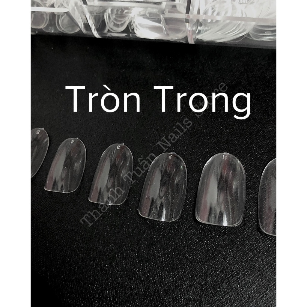 Hộp 500 Móng Úp HSM GB – Móng Nail Full Size Đa Kiểu