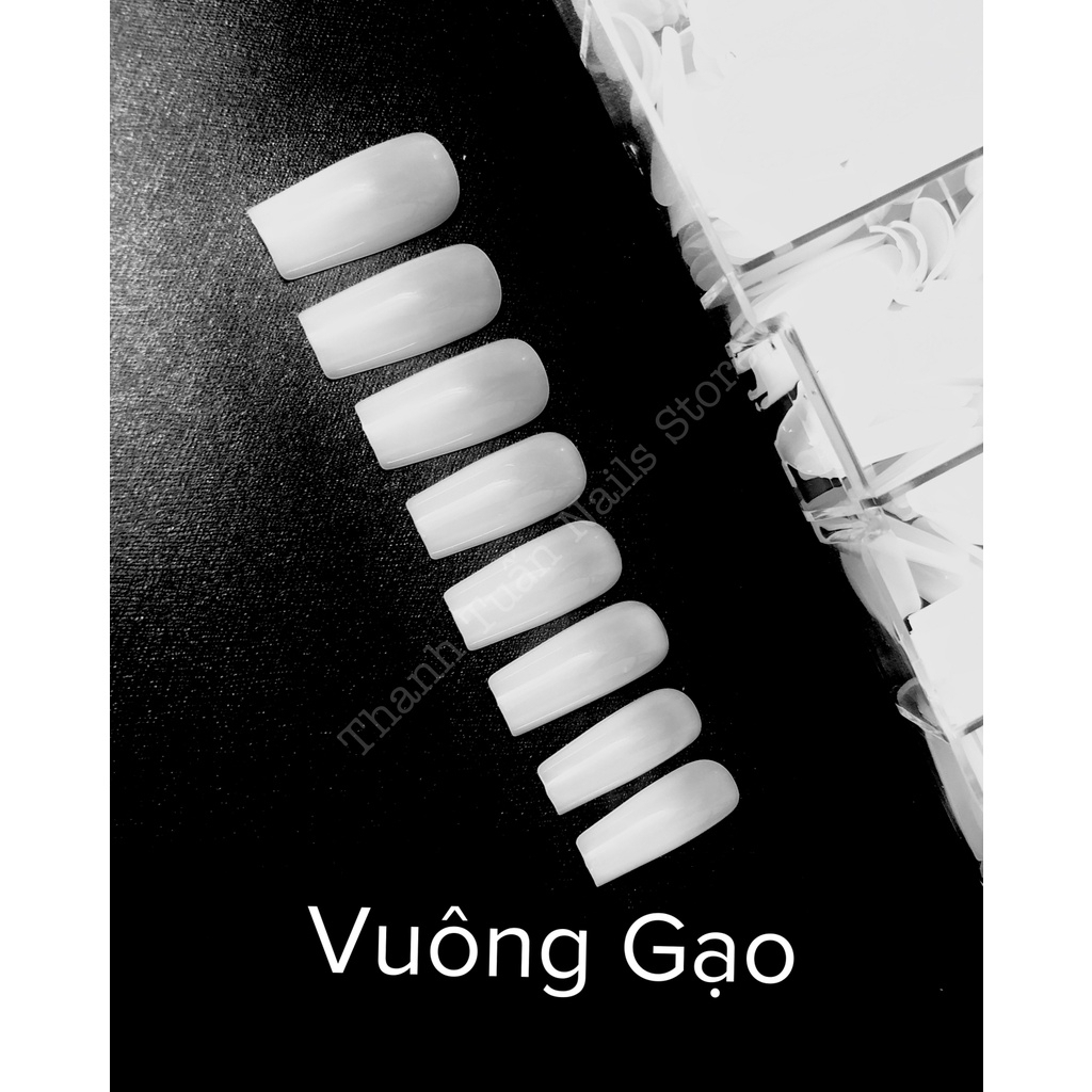 Hộp 500 Móng Úp HSM GB – Móng Nail Full Size Đa Kiểu