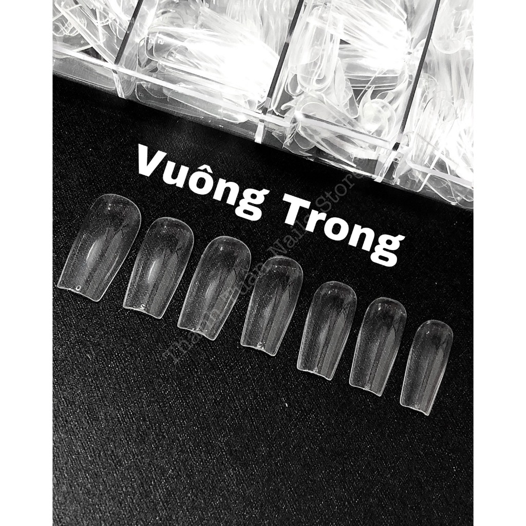 Hộp 500 Móng Úp HSM GB – Móng Nail Full Size Đa Kiểu