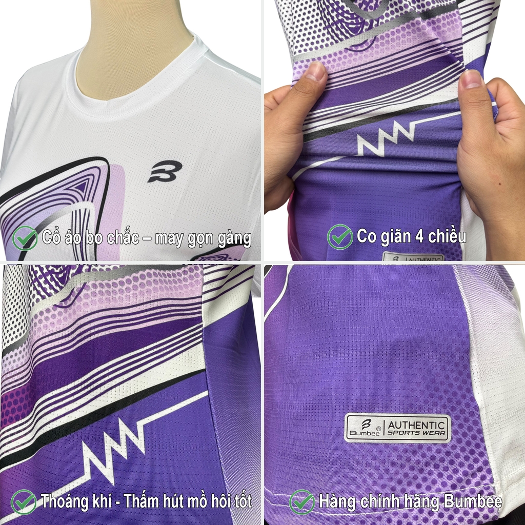 Áo Thể Thao Bumbee Wave Gradient 479