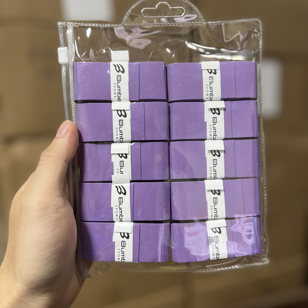 Quấn Vợt Bumbee AS007 Vỉ 10c Túi Zip Tiện Lợi