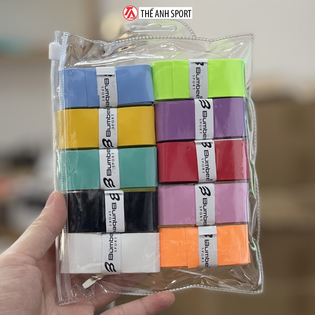 Quấn Vợt Bumbee AS007 Vỉ 10c Túi Zip Tiện Lợi