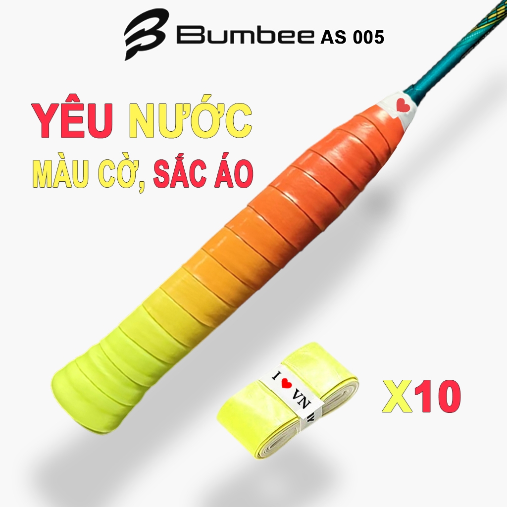 Quấn Cán Vợt Loang Màu Bumbee AS005