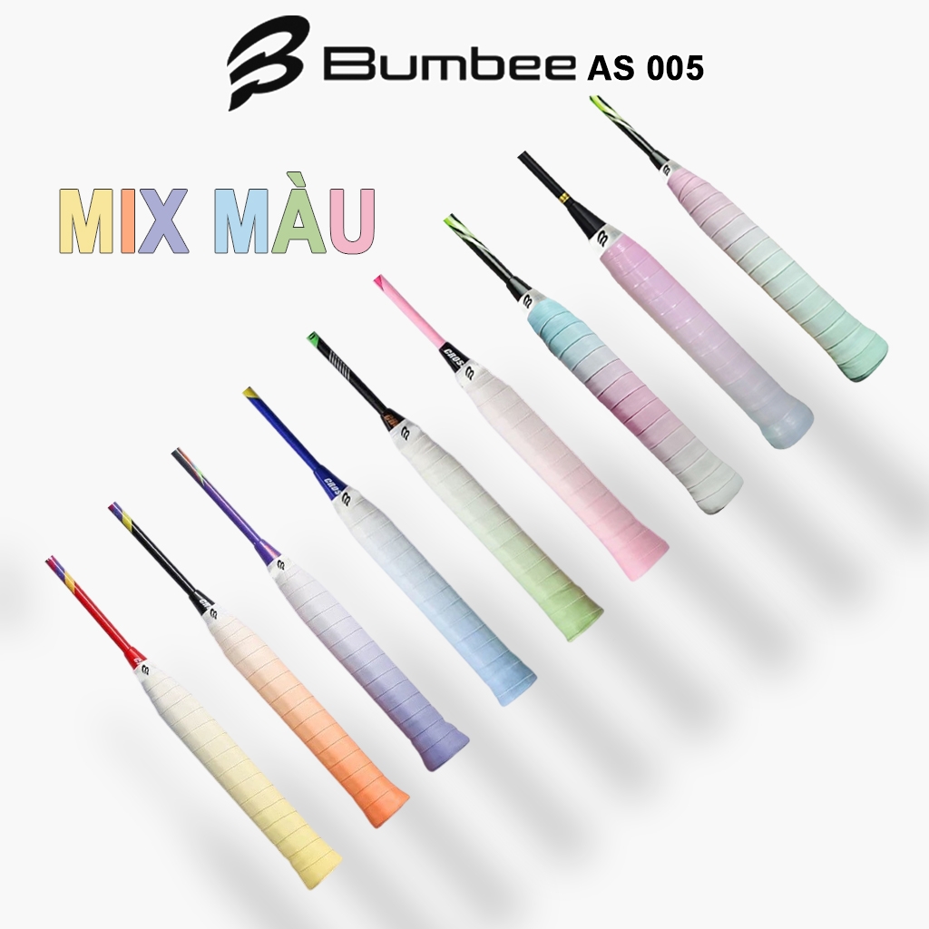 Quấn Cán Vợt Loang Màu Bumbee AS005