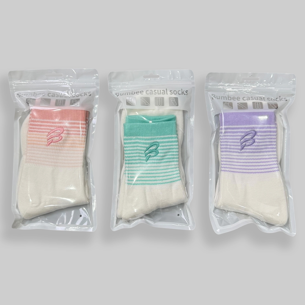 Tất Bumbee Nam Nữ Pastel (BP3)