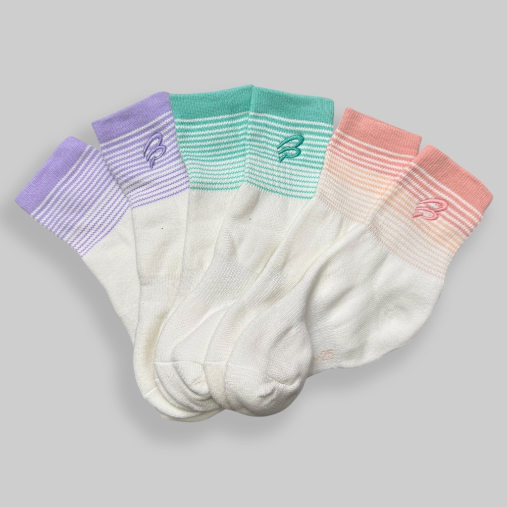 Tất Bumbee Nam Nữ Pastel (BP3)