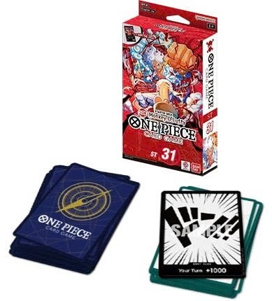 Hộp Thẻ Bài One Piece Starter Deck RED Monkey.D.Luffy ST-31