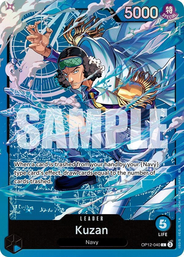 Hộp Thẻ Bài One Piece Starter Deck BLUE Kuzan ST-33