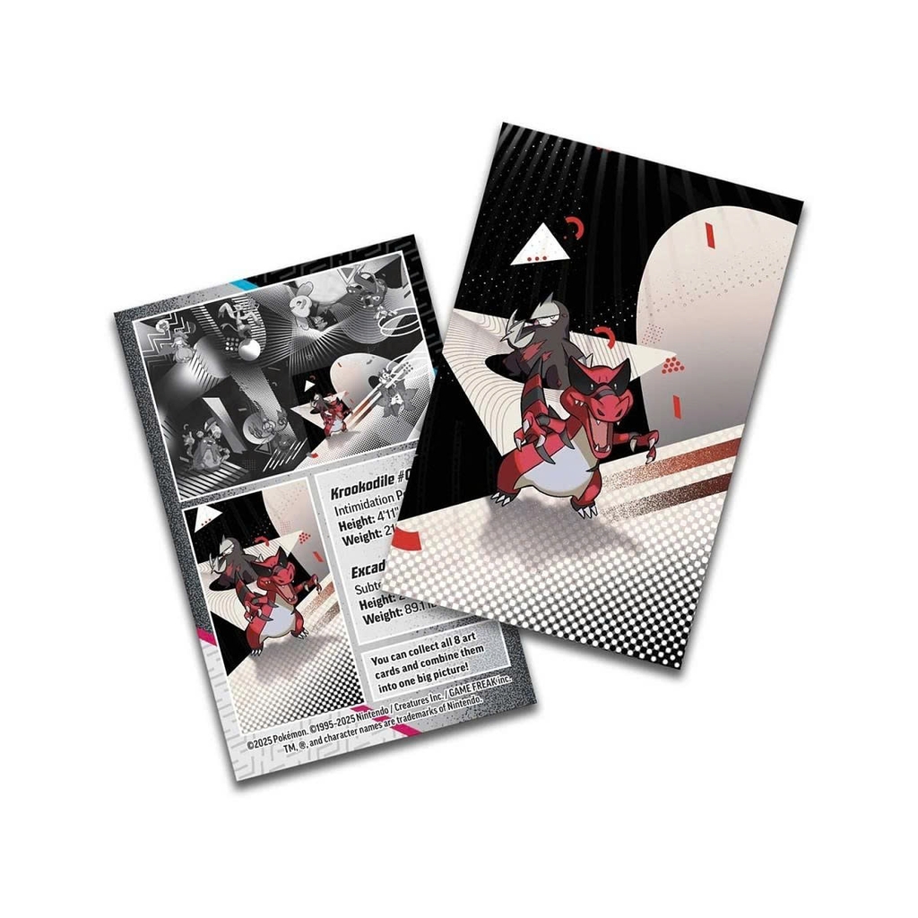 Hộp Thẻ Bài Pokemon Unova Mini Tin Krookodile