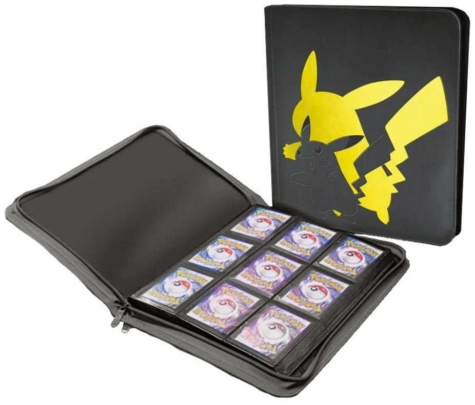 Album Sưu Tập Ultra Pro Pokemon 9-Pocket Zippered PRO Binder Elite Series Pikachu