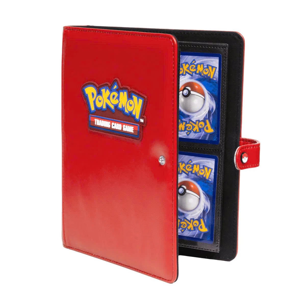 Album Sưu Tập Ultra Pro Pokemon 4-Pocket Snap Binder Red