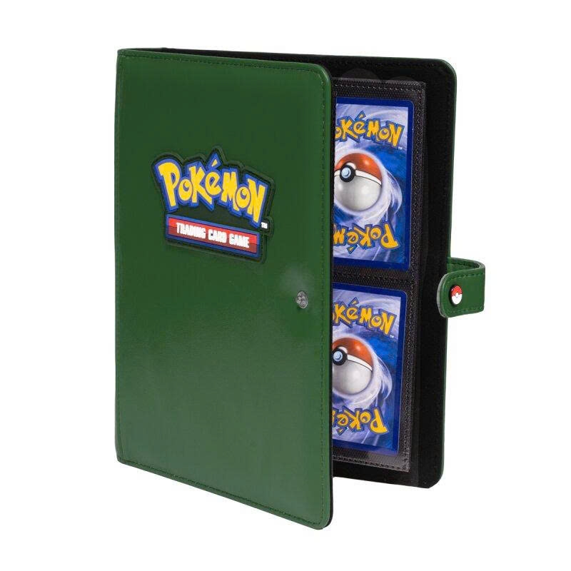Album Sưu Tập Ultra Pro Pokemon 4-Pocket Snap Binder Green