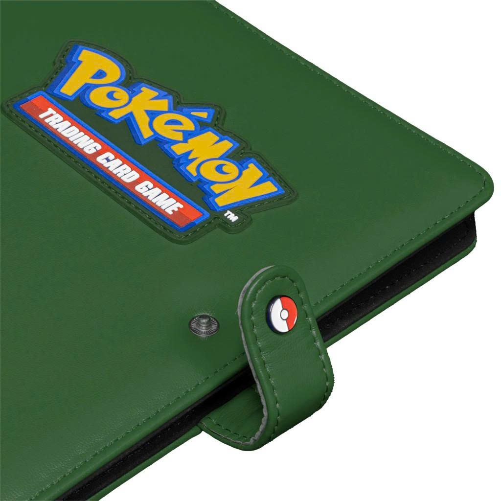 Album Sưu Tập Ultra Pro Pokemon 4-Pocket Snap Binder Green