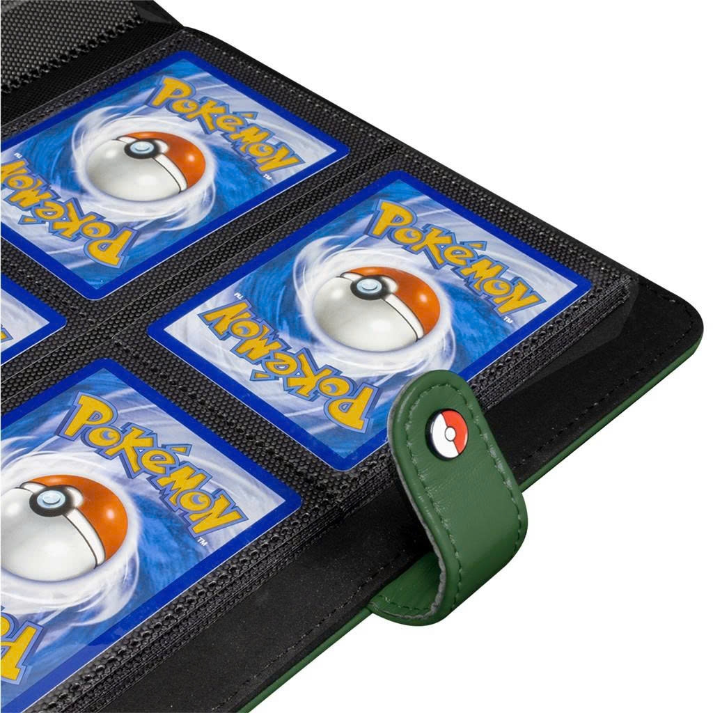 Album Sưu Tập Ultra Pro Pokemon 4-Pocket Snap Binder Green