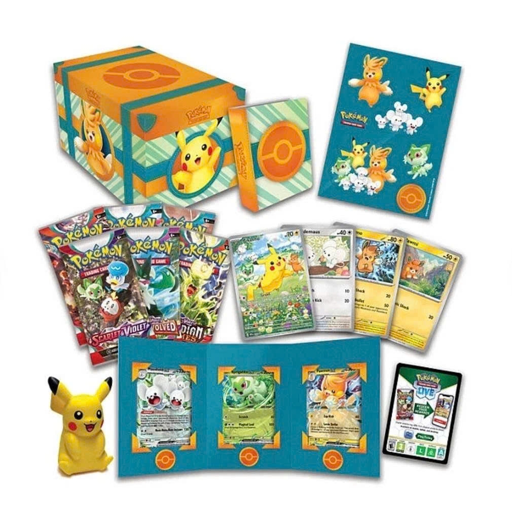 Hộp Thẻ Bài Pokemon Paldea Adventure Chest