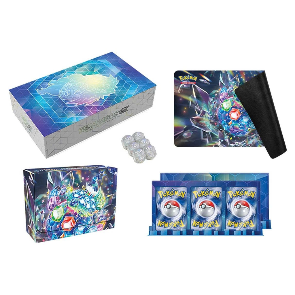 Hộp Thẻ Bài Pokemon Terapagos ex Ultra Premium Collection