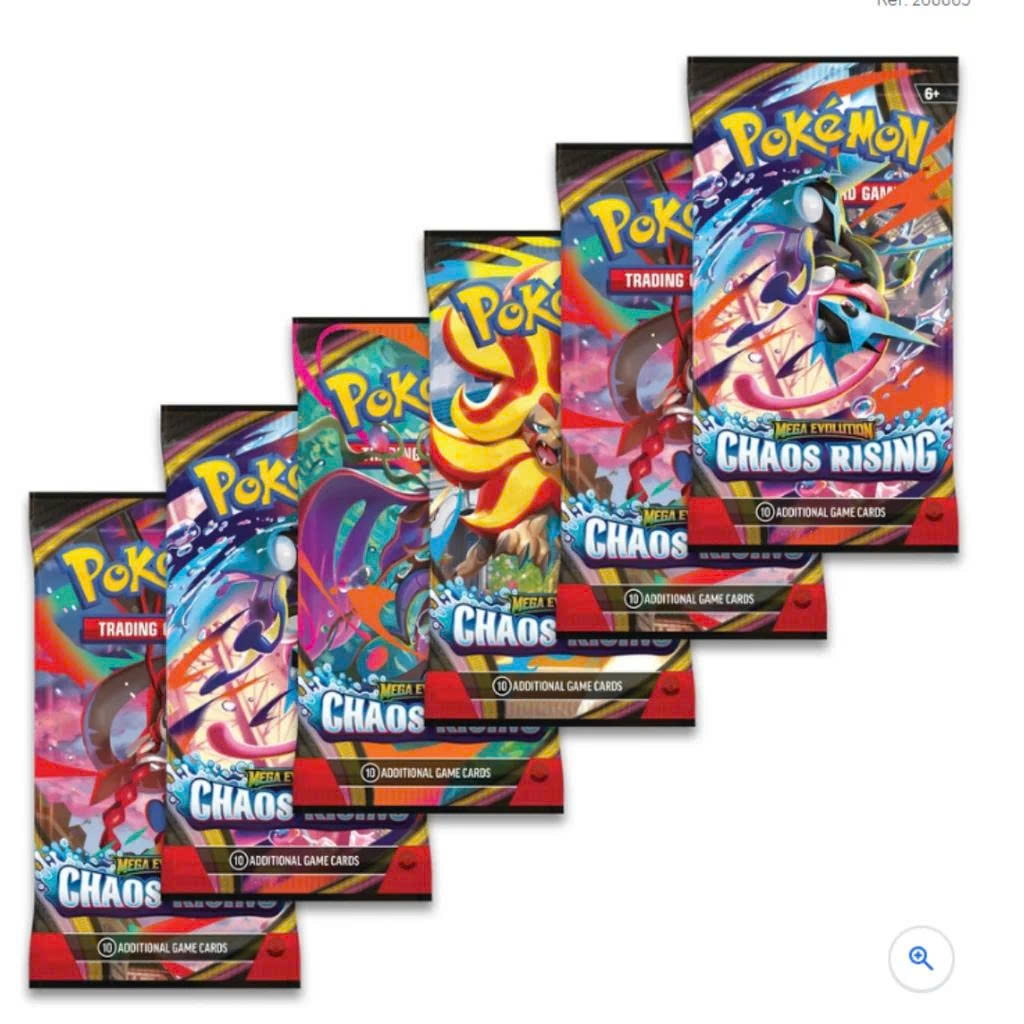 Hộp Thẻ Bài Pokemon Chaos Rising Booster Bundle