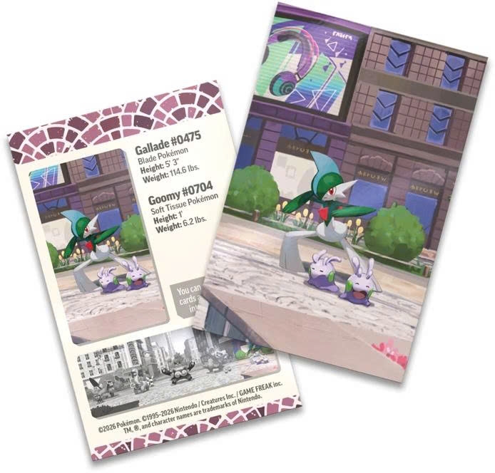 Hộp Thẻ Bài Pokemon Lumiose City Mini Tin Gallade