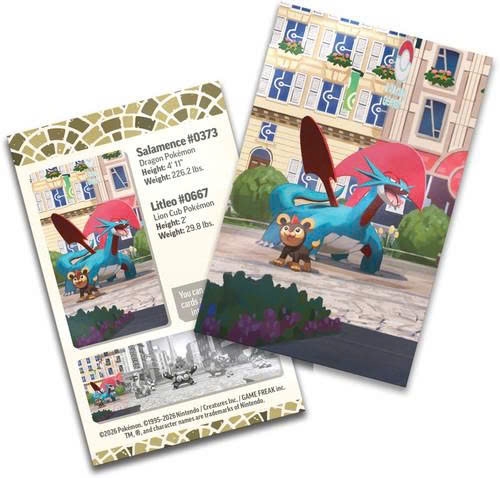Hộp Thẻ Bài Pokemon Lumiose City Mini Tin Salamence