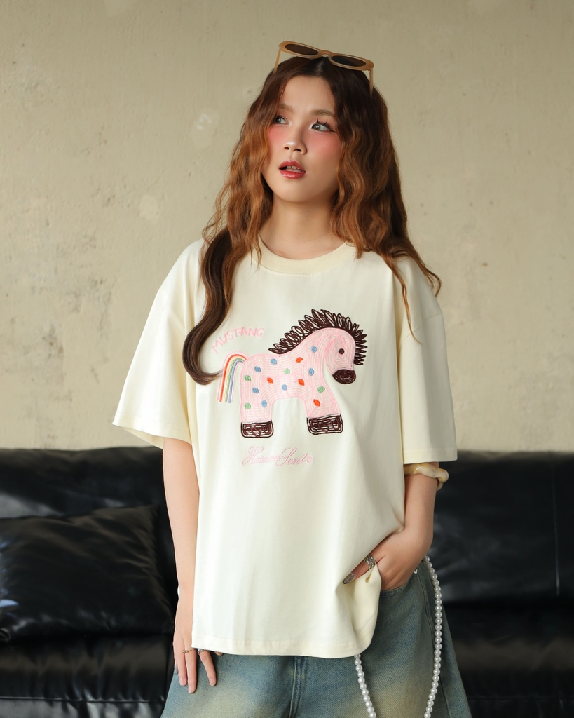 [NEW ARRIVAL]  Áo Thun Boxy Heaven Sent 