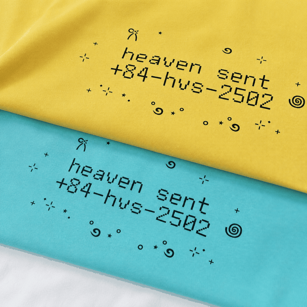 [NEW ARRIVAL] Áo Thun Raglan Tay Lửng HEAVEN SENT Form Ôm - HS_TS016